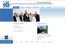 Tablet Screenshot of kiesler-immobilien.de